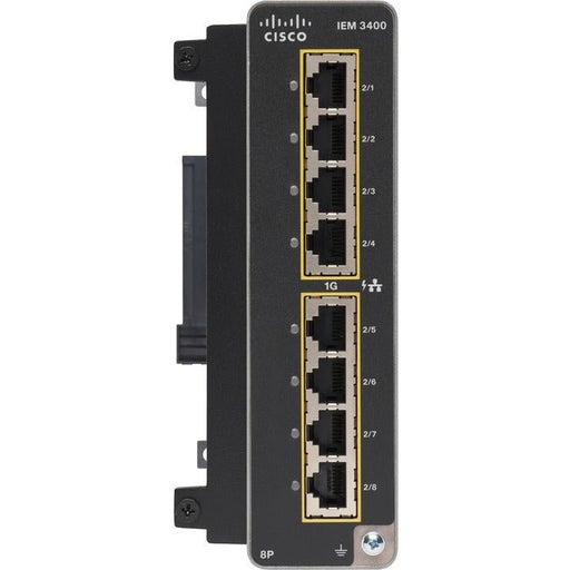 IEM - 3400 - 8P - Cisco IE3400 8x PoE+ GE Expansion Module - IT YudaIEM - 3400 - 8P